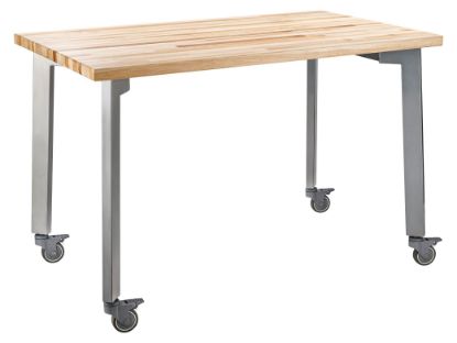 Picture of NPS®  Titan Table, 24" x 36" x 40", Butcherblock Top