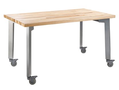 Picture of NPS®  Titan Table, 30" x 42" x 36", Butcherblock Top