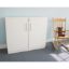 Picture of Whitney White Lockable Wall Cabinet