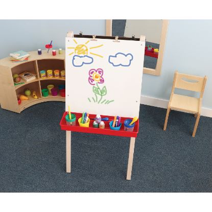Picture of Adjustable Double Easel With Dry Erase Panels